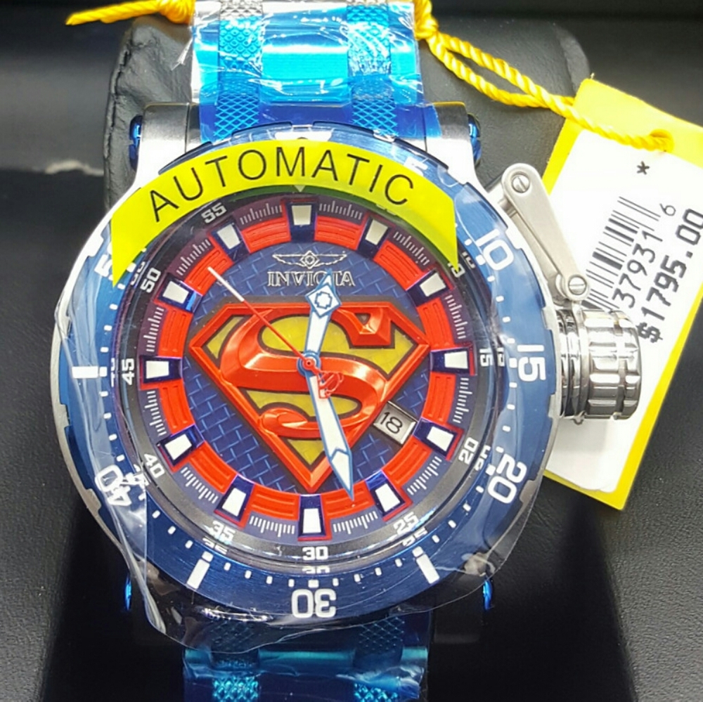 ON SALE-INVICTA AUTO LIMITED EDITION SUPERMAN